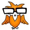 nerdy bird logo